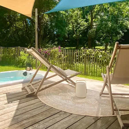 게스트하우스 Avec Jacuzzi Privatif - Kassiopee Bed &